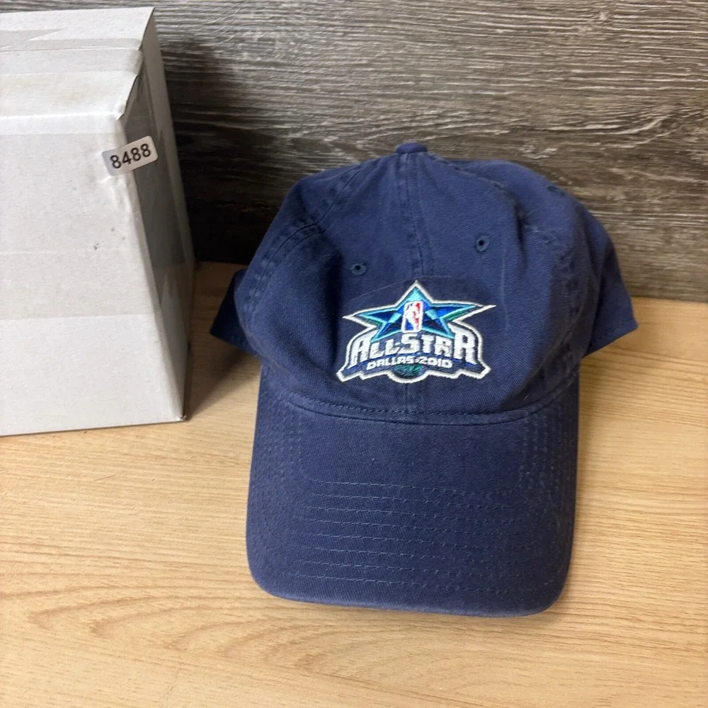 NBA All Star Weekend Hat Cap Strap Back Blue Dallas‎ 2010 Adidas